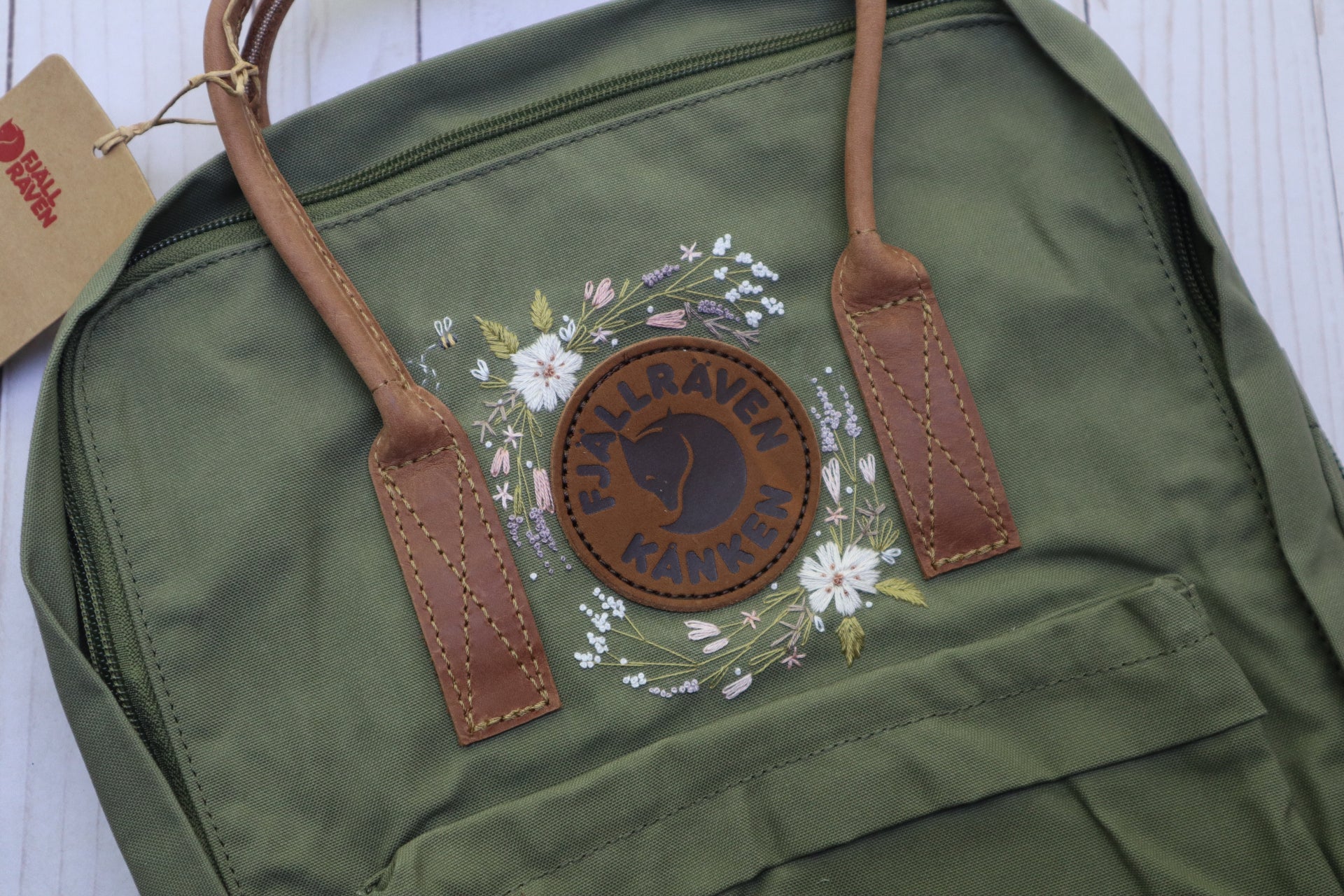 Embroidered Kanken Backpack – AfterAugustCo